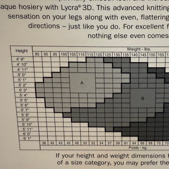 Talbots Microfiber Opaque Control Top Pantyhose Lycra 3D 60 Denier Sz A Seashell - Picture 7 of 10